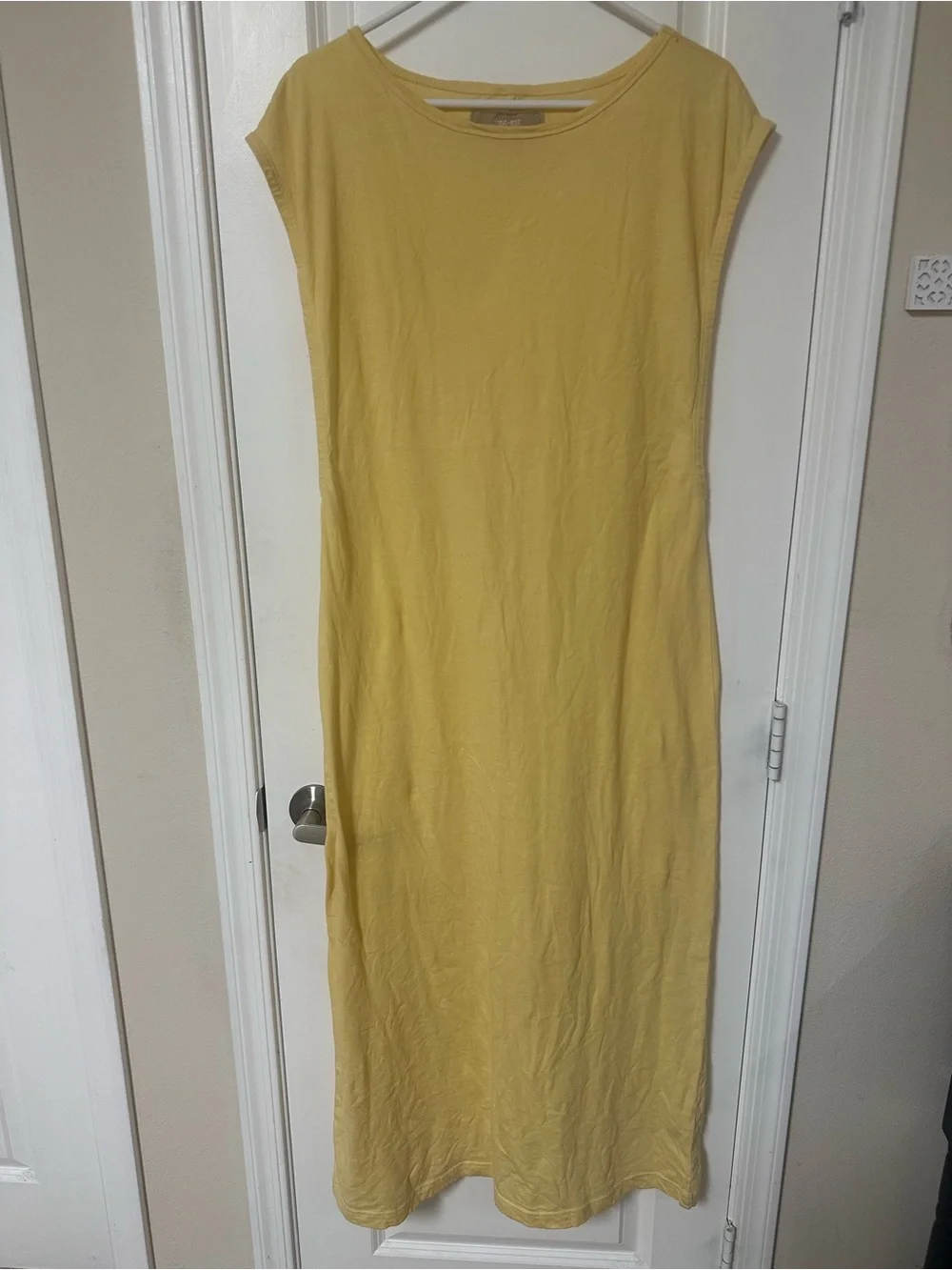 Free People Marigold All Day Long T-Shirt Dress 💯 Cotton